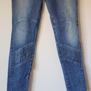Rag and Bone Skinny Jeans Size 28 Cardiff Blue Cotton Mid-Rise Ankle W1563K520